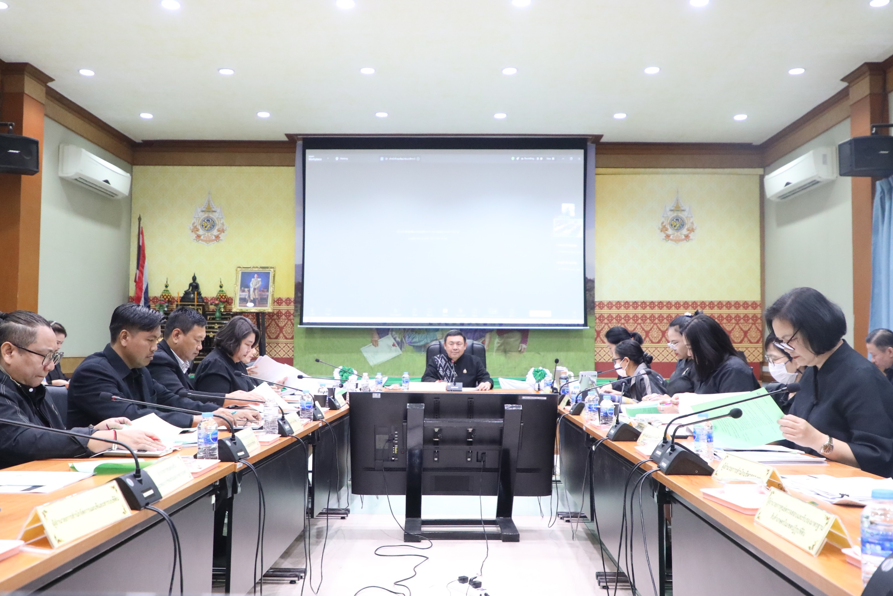 title - ส.ป.ก. ประชุมคณะกรรมการควบคุมภายในของสำนักงานการปฏิรูปที่ดินเพื่อเกษตรกรรม ครั้งที่ 1/2568